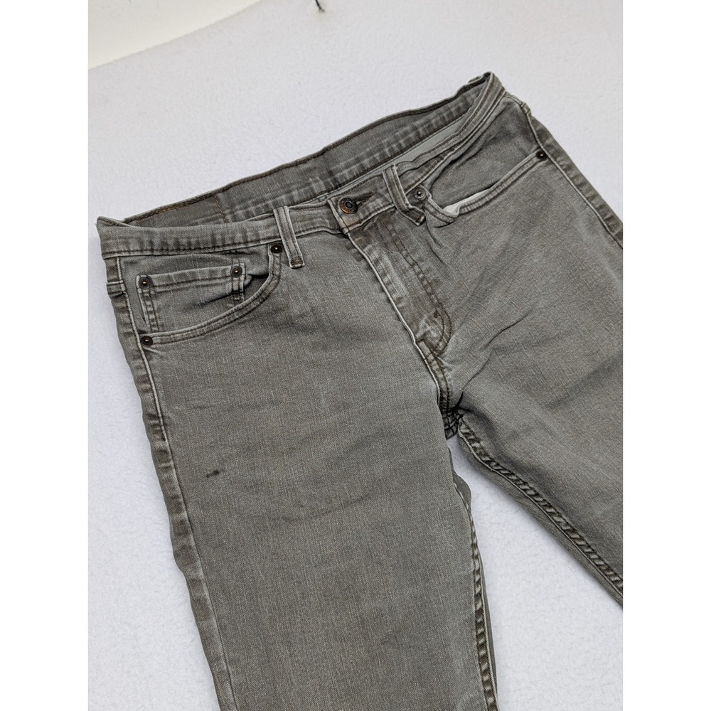 Levis 511 Slim Fit Gray Denim Jeans Mens 32x32